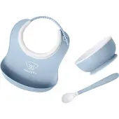 BabyBjörn Geschirr-Set 3-teilig, Blassblau