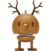 Hoptimist Rentier Bumble - Medium+ - 14 cm - Oak - - One Size - Dekoration