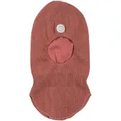 Viking Alv Schlupfmütze Merinowolle, Pink/Pink, 48