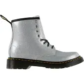 Dr. Martens Boots - 1460 J - Nebula Glitter - Silver/Silver - - 33 - Stiefel