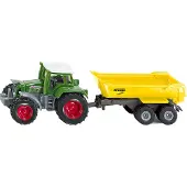 Siku Traktor - Fendt m. Kippanhänger - - One Size - Autos