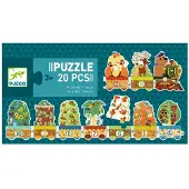 Djeco Puzzle Ich zähle 20 Teile