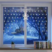Inda LED Sternenvorhang Sternenregen mit 90 LED