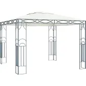 Syfax Pavillon 300 x 300 cm Cremeweiß