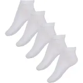 Minymo Socken - 5er-Pack - Weiß - - 31/34 - Socken