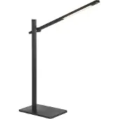 Mexlite Stekk LED-Schreibtischleuchte-Schwarz-mit LED (2700K)