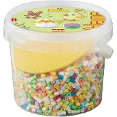 Toymax Midi Perlen - 4000 st. + 1 Teller I Eimer - Ostern - - One Size - Perlen