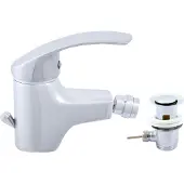 RAV MISSISSIPI Bidetmischer mit Siphon aus Chrom SLEZAK