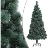 Syfax Künstlicher Weihnachtsbaum mit Ständer Grün 120 cm PET