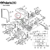 Polaris Kopfschwimmer für 180/280/380 A20