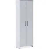 Dmora Kleiderschrank 2 Türen Ionio 65x197h cm Weiß