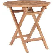 Syfax Gartentisch Klappbar 45x45x45 cm Massivholz Teak
