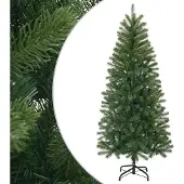 Syfax Künstlicher Weihnachtsbaum Grün 120 cm PVC, PE und Stahl