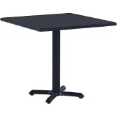 Prolenta Maison Exclusive - Gartentisch Schwarz 80x80x75 cm