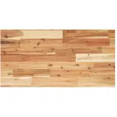 Syfax Waschtischplatte Ölbeschichtung 120x40x2 cm Massivholz Akazie