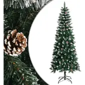 Syfax Künstlicher Weihnachtsbaum mit Ständer Grün 210 cm PVC