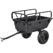 Vevor Kippanhänger 500 lbs 10 Kubikfuß Anhänger für Kunststoff-Garten-ATV-Anhängerwagen