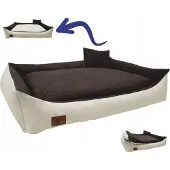 Odol-Plusz Odolplusz XXL - Hundebett - Hundekissen - Hundesofa mit Wendekissen 120x85cm