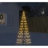 Prolenta Maison Exclusive - LED-Weihnachtsbaum 200 LEDs Warmweiß 180 cm