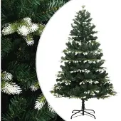 Syfax Künstlicher Weihnachtsbaum Klappbar Beschneit 180 cm