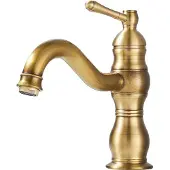 OEM Waschtischarmatur, deckenmontiert, Einlochinstallation, Antik