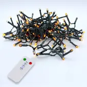 Spetebo LED Lichterkette mit Fernbedienung und 200 LEDs - 76623