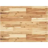 Syfax Waschtischplatte Ölbeschichtung 80x60x4 cm Massivholz Akazie