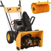 Syfax 2-in-1 Schneefräse und Kehrmaschine Benzinbetrieben 6,5PS