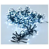 Spetebo Büschel Lichterkette 2016 LED - kaltweiß / 14,6 m
