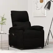 Prolenta Maison Exclusive - Relaxsessel Elektrisch Schwarz Stoff