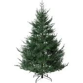 VIVANNO Weihnachtsbaum Polyethylen FICHTE 150 Organisch, Grün naturgetreu - 130x150 cm