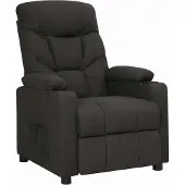 Prolenta Maison Exclusive - Relaxsessel Schwarz Stoff