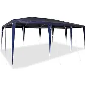 Syfax Party-Zelt Blau 600 x 400 x 266 cm Polyethylen und Stahl