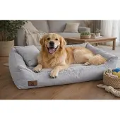 Odol-Plusz Hundebett 120x90cm Hundekissen Hundesofa Katzenbett Hundekorb wasserdicht