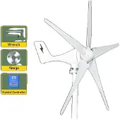 OEM Windkraftgenerator, Leistung, Horizontalachse-Design, Mit Hybridsteuerung, 2000W, 12V