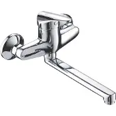BEITZ & Walz AqvaBasic II Wandspültisch-Ehm. 300 mm Ausl., chrom