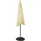 Viana Holz Tannenbaum Weihnachtsdeko Paulownia Natur54cm