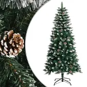 Syfax Künstlicher Weihnachtsbaum mit Ständer Grün 120 cm PVC