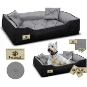AIO Factory Hundebett PRESTIGE 55x45 cm wasserdicht grau