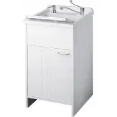 Adgo Waschbecken Spüle Schrank Medizinische Spender Seifenspender 45x50 cm
