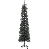 Syfax Künstlicher Weihnachtsbaum mit Ständer Schlank Grün 180 cm PVC
