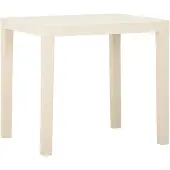 vidaXL "2026 Promotion" Gartentisch Weiß 79x65x72 cm Kunststoff - Gartentische CC9490
