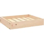 Syfax Hundebett 51,5x44x9 cm Massivholz Kiefer