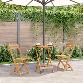 Prolenta Maison Exclusive - Gartentisch Klappbar 60x75 cm Massivholz Akazie
