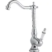 OEM Waschbeckenarmatur, wassersparendes Design, einfache Installation, Silber