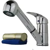OEM Küchenarmatur, Ausziehbare Sprühfunktion, 360 Grad Schwenkbar, Chrom