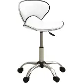 Syfax Bürostuhl dkd-home-decor Weiß Kunstleder höhenverstellbar schwenkbar 110 kg