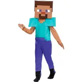 Minecraft Steve Kostüm, 3-4 Jahre