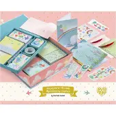 Djeco Briefpapier - 34 Teile - Charlotte - - One Size - Kreatives Spielset