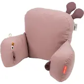 Done by Deer - Kinderwagen-Sitzkissen Raffi - Rosa - H: 27 cm, W: 25 cm